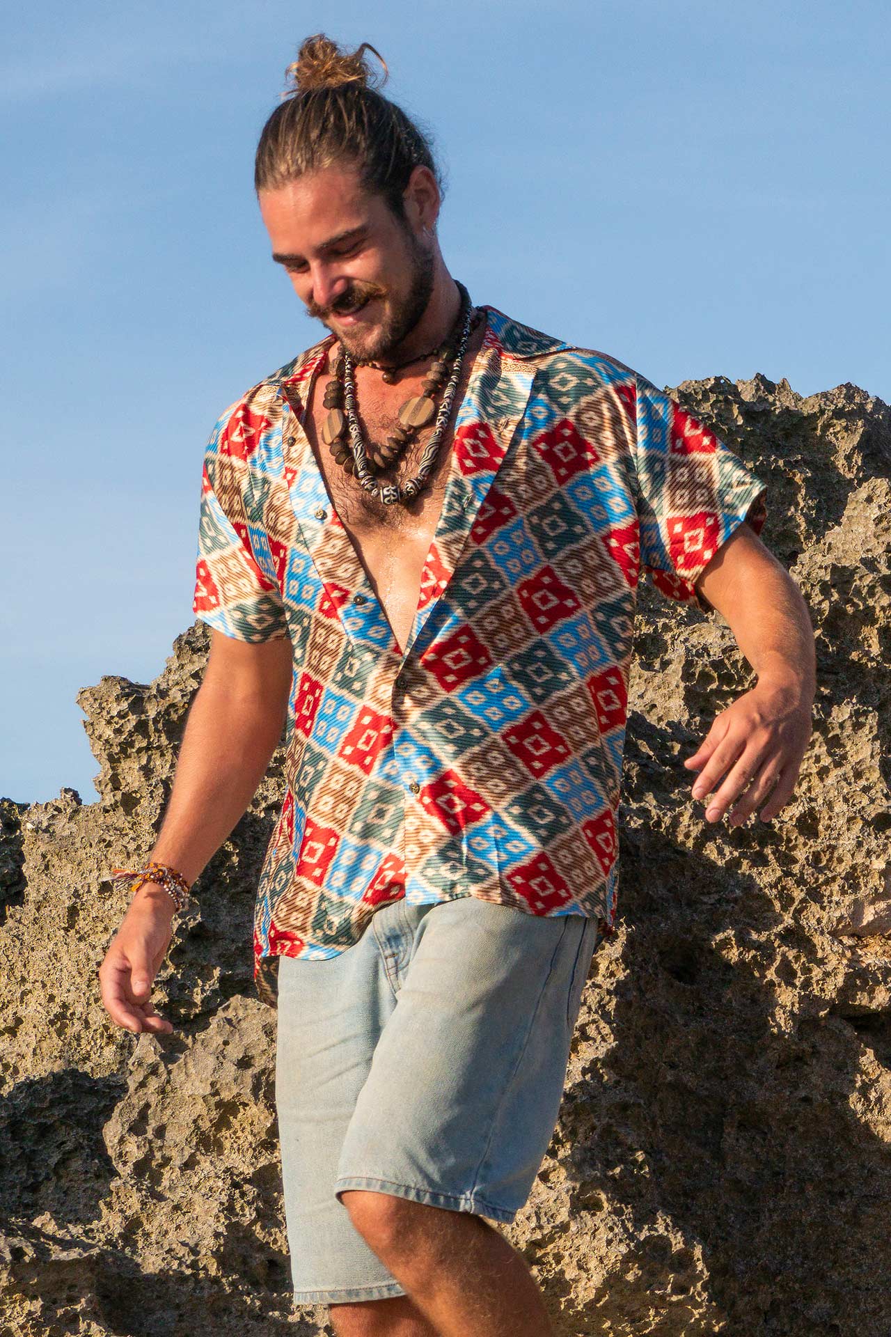 Confetti Cult pt. 1 Cabana Shirt – Rafikimono