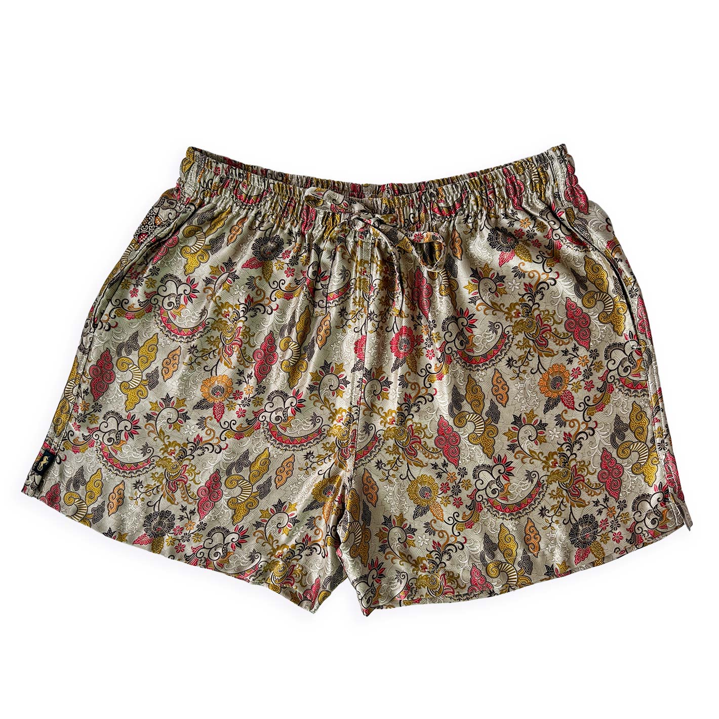 [COYSEIO] ★ 038 ETHNIC SHORTS Coyseio 038 Ethnic Shorts - Light Grey | International Store