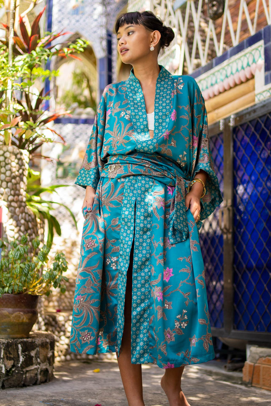 Wild Bloom Teal