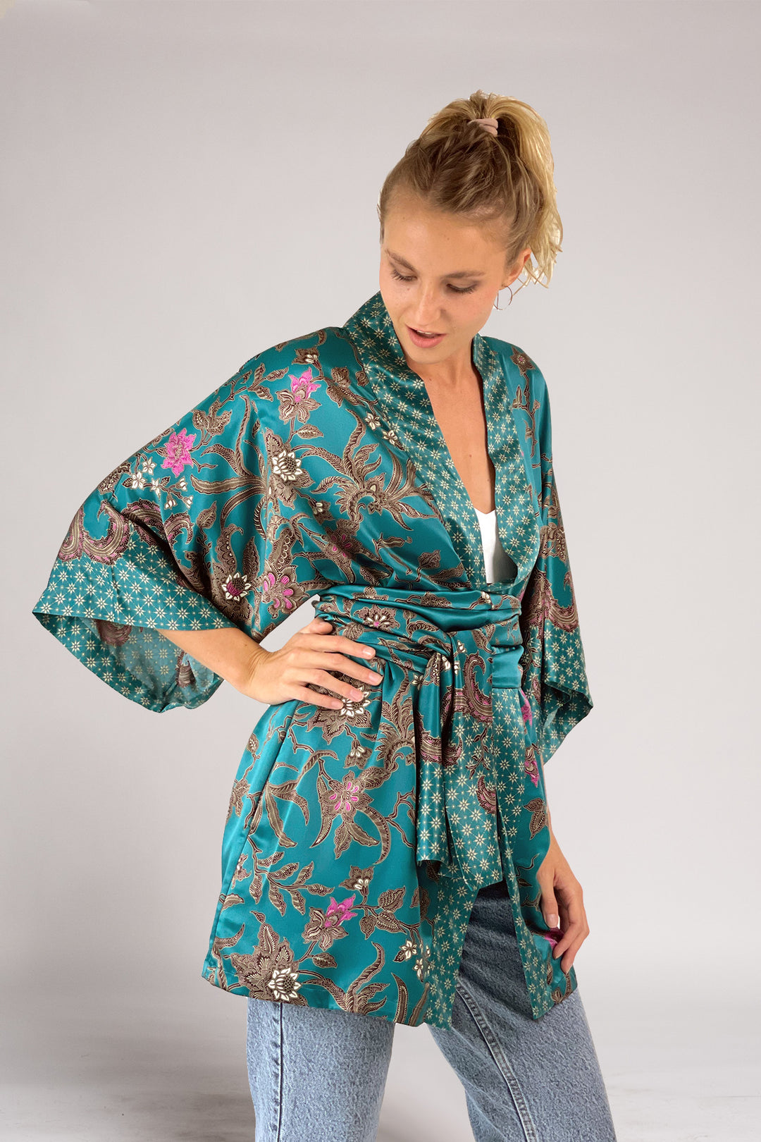 Wild Bloom Teal