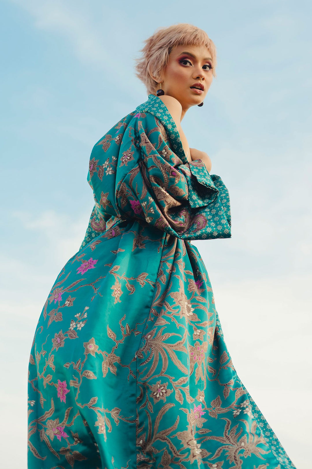Wild Bloom Teal